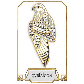 Gyrfalcon Pin