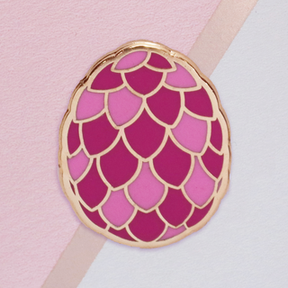 Pink Dragon Egg Mini Pin