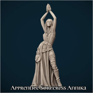 Apprentice Sorceress Annika the Blackhearts Auxiliaries
