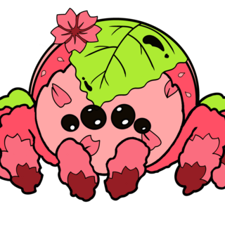 Daifuku  Jumping Spider Hard Enamel Pin