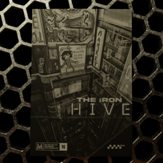 The Iron Hive 6.6" x 9.6" booklet