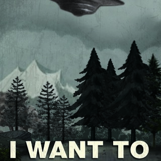 UFO POSTCARD: I WANT TO BELIEVE 10-PACK