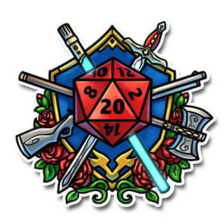 D20 Sticker