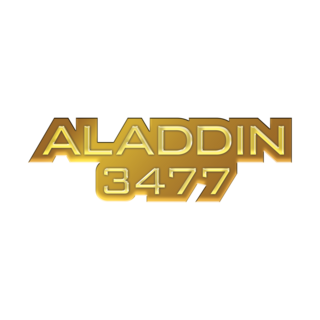 ALADDIN 3477 Logo Enamel Pin