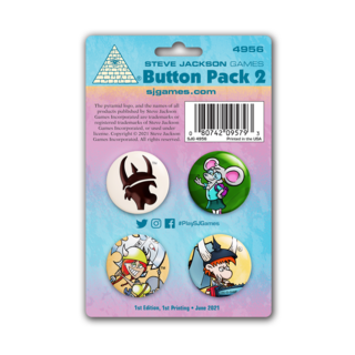 Steve Jackson Games Button Pack 2