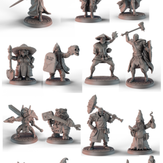 Spellblades Miniatures Only (Physical)