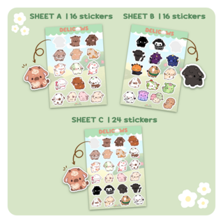 Delicows Sticker Sheets