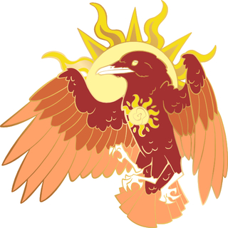 Sun Crow Jinwu Enamel Pin - Preorder