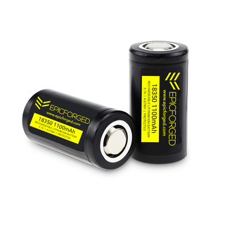 EpicForged 1100mAh 18350 Battery (2-Pack)