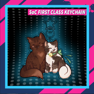 First Class Keychain