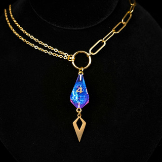 The Refractor - Gold Necklace