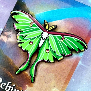 Luna Moth's Rebirth 2" pin