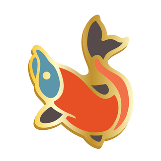 Mini Pin | Salmon