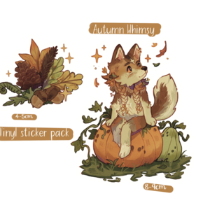 Autumn whimsy full sticker pack