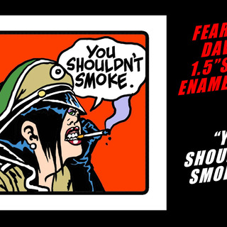 Fearless Dawn "Helga Smoke" Enamel Pin