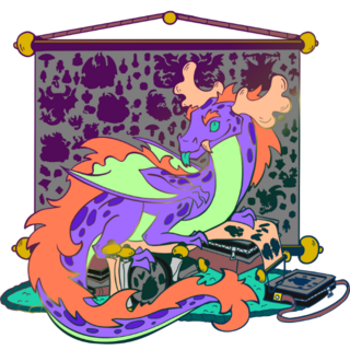 Sparkle - Pin Dragon Hoard Keeper Enamel Pin - Preorder