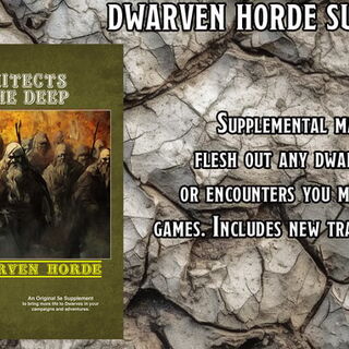 Dwarven Horde Supplement