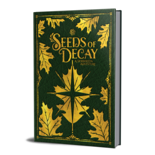 Seeds of Decay: Deluxe Leather Gold-Foil Hardback