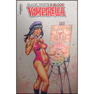 Chrome Vampirella BW&B Linsner cover