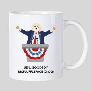 Senator Goodboy McFluffleface (D-OG) Mug