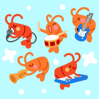 Shrimp Gacha Pin (Full Set)