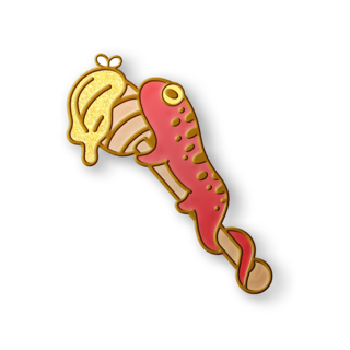 The Sweetest Salamander Pin