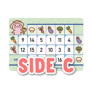 RR Garden Exp Set - 8 Garden Cards Side C
