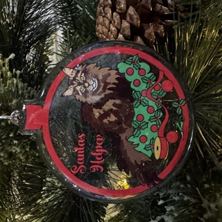 5 different Christmas Ornaments
