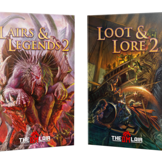 Lairs & Legends 2 Hardcovers