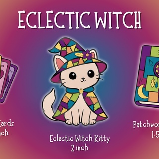 Eclectic Witch Pin Set