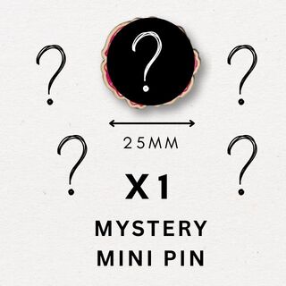 Mystery Wooden Mini Pin