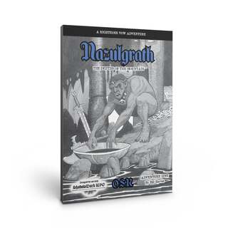 Softcover of Nazulgrath: The Depths of the Mountain Adventure