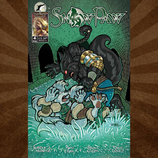 Snow Paw #4 Variant Cover By Daphne Lage