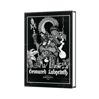 Hardcover of The Devoured Labyrinth