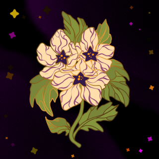 Enamel Pin: Black Henbane