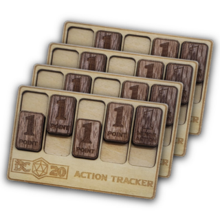 DC20 Action Tracker 4-Pack