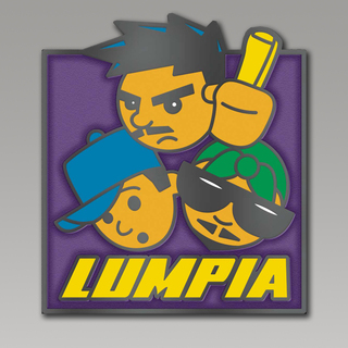 DELUXE Hard Enamel Pin - Original LUMPIA Animated