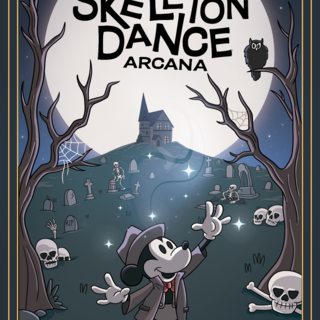 The Skeleton Dance Arcana Standard Tarot Deck