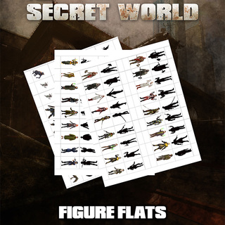 Secret World Figure Flats