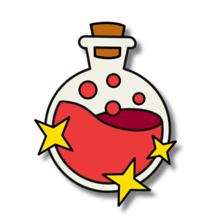 Red Health Potion (Fantasy)