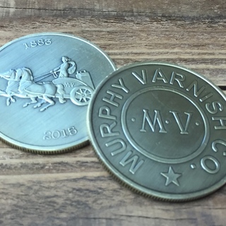 Murphy 2" Cover Coin
