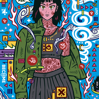 Bloom #4 Manga Regina Cover Debut
