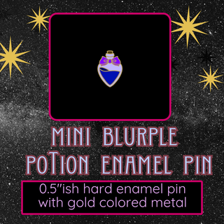 MINI BLUE POTION PIN