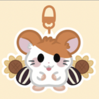 Hamtaro Keychain