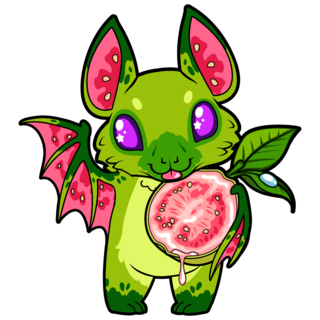 Guavat Bat Pin