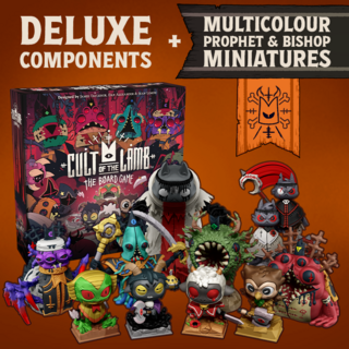 Cult of the Lamb: The Board Game (Deluxe Edition) + Multicolour Miniatures