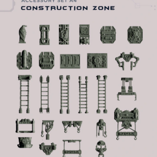 Accessory Set A4: Construction Zone