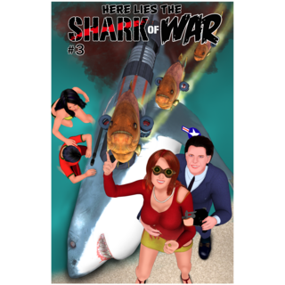 Shark of War #3 Base Cover