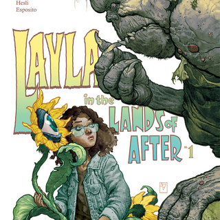JH Williams III Variant Cover for LAYLA IN THE LANDS OF AFTER #1 (print version)