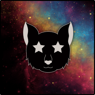 Black Cat Head Mini Pin